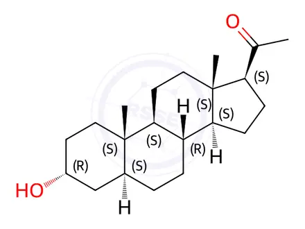 Chemical structure of Brexanolone
