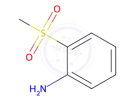 Chemical structure of 2-(Methylsulphonyl)aniline