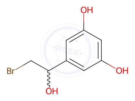 Chemical structure of Terbutaline Impurity 145