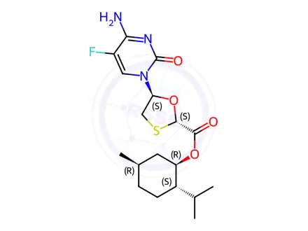 Chemical structure of Emtricitabine Impurity 87