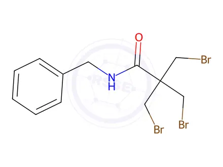 Chemical structure of N-Benzyl-3-bromo-2,2-bis(bromomethyl)propanamide