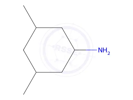 Chemical structure of 3,5-dimethylcyclohexan-1-amine