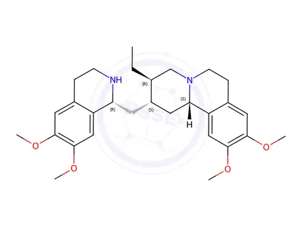 Chemical structure of Emetine Monomer