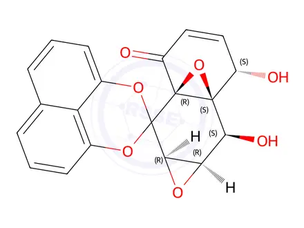 Chemical structure of Cladospirone bisepoxide