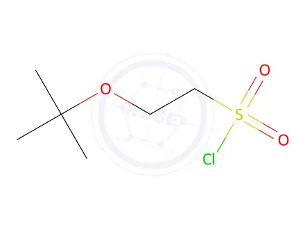 Chemical structure of 2-(tert-butoxy)ethane-1-sulfonyl chloride