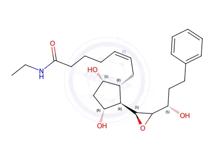 Chemical structure of Bimatoprost Impurity 17 (Mixture of Diastereomers)