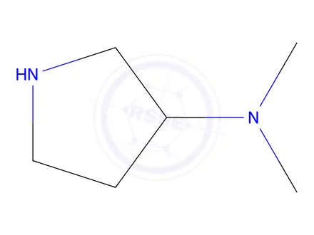Chemical structure of N,N-Dimethylpyrrolidin-3-amine