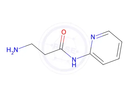 Chemical structure of 3-Amino-N-(pyridin-2-yl)propanamide