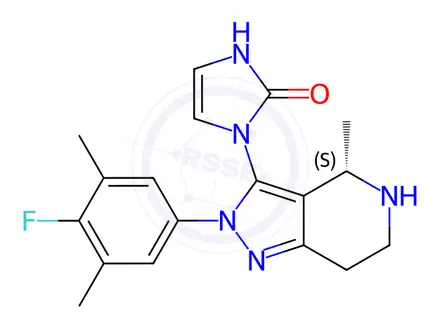 Chemical structure of Orforglipron Impurity 323