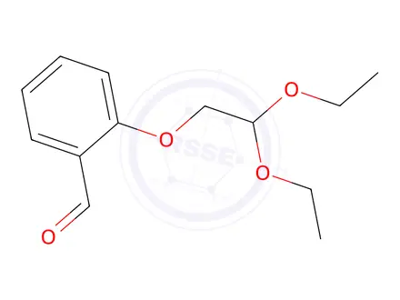 Chemical structure of 2-(2,2-diethoxyethoxy)benzaldehyde