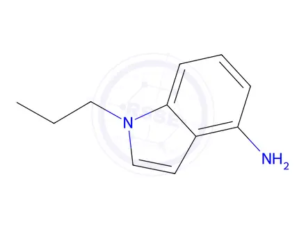 Chemical structure of 1-Propyl-1h-indol-4-amine