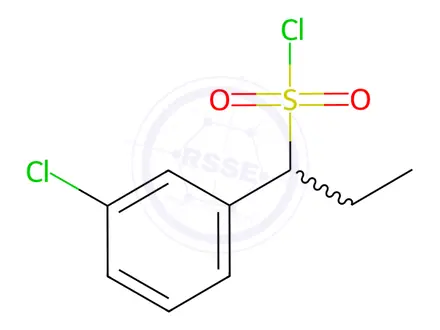Chemical structure of 1-(3-Chlorophenyl)propane-1-sulfonyl chloride