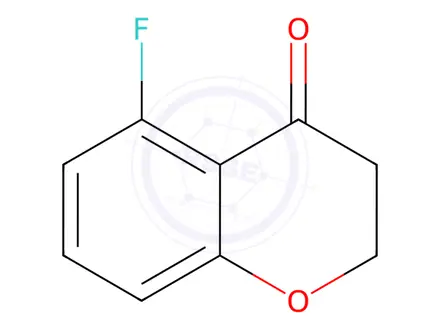 Chemical structure of 5-Fluoro-4-chromanone