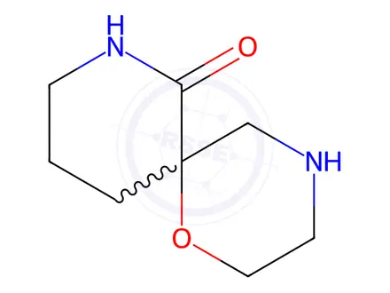 Chemical structure of 1-oxa-4,8-diazaspiro[5.5]undecan-7-one