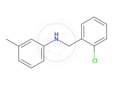 Chemical structure of N-(2-Chlorobenzyl)-3-methylaniline