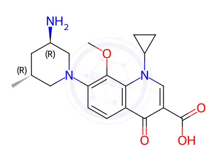 Chemical structure of Nemonoxacin Impurity 127