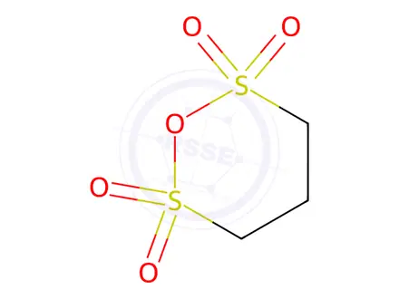 Chemical structure of 1,2,6-Oxadithiane, 2,2,6,6-tetraoxide