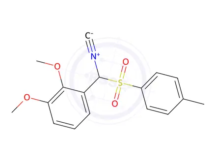 Chemical structure of 1-(2,3-Dimethoxyphenyl)-1-tosylmethyl isocyanide