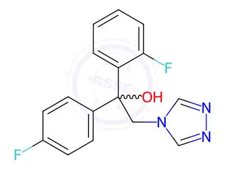 Chemical structure of Flutriafol Impurity 1