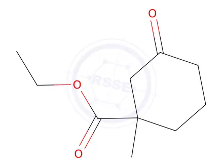 Chemical structure of Ethyl 1-Methyl-3-oxocyclohexanecarboxylate