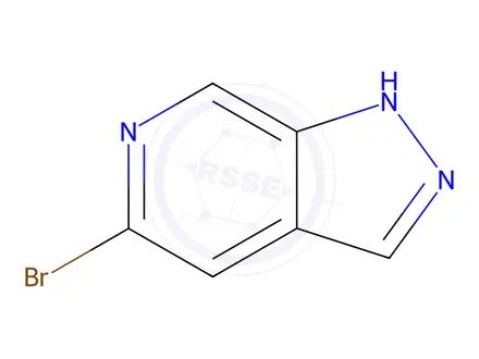 Chemical structure of 5-Bromo-1H-pyrazolo[3,4-c]pyridine