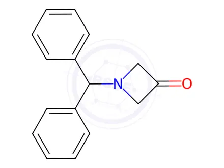 Chemical structure of 1-Benzhydrylazetidin-3-one