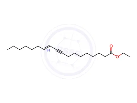 Chemical structure of (E)-Ethyl Octadec-11-En-9-Ynoate