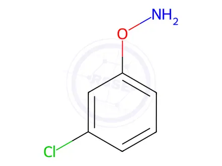 Chemical structure of O-(3-chlorophenyl)hydroxylamine