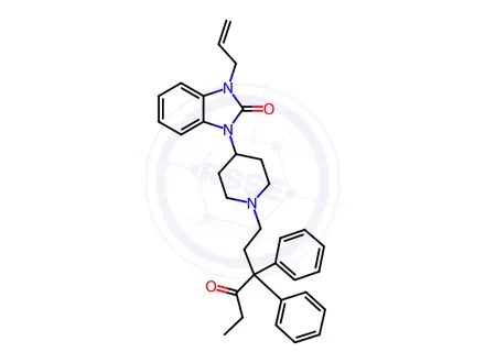 Chemical structure of Bezitramide Impurity 67