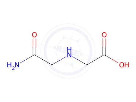 Chemical structure of (2-Amino-2-oxoethyl)glycine