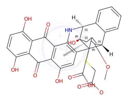 Chemical structure of dynemicin S