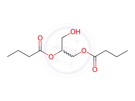 Chemical structure of DIBUTYRIN