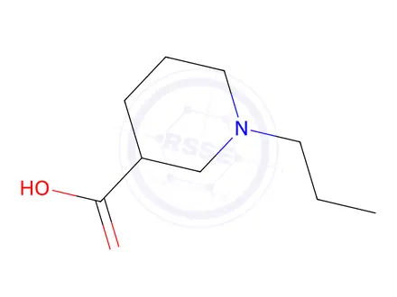 Chemical structure of 1-Propylpiperidine-3-carboxylic acid