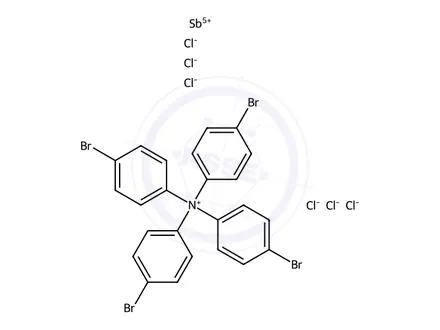Chemical structure of Tris(4-bromophenyl)ammoniumyl hexachloroantimonate