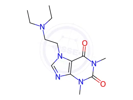 Chemical structure of Etamiphylline