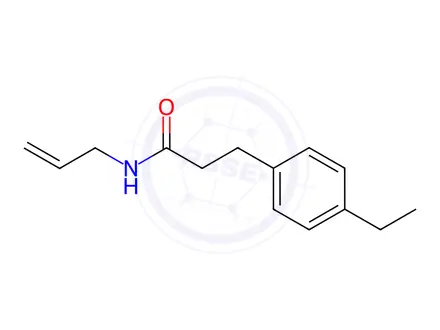Chemical structure of n-Allyl-3-(4-ethylphenyl)propanamide