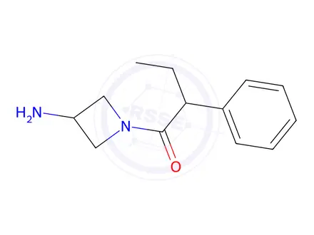 Chemical structure of 1-(3-aminoazetidin-1-yl)-2-phenylbutan-1-one