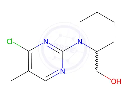 Chemical structure of (1-(4-Chloro-5-methylpyrimidin-2-yl)piperidin-2-yl)methanol
