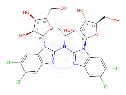 Chemical structure of Maribavir Impurity 89