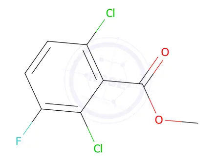 Chemical structure of Methyl 2,6-dichloro-3-fluorobenzoate