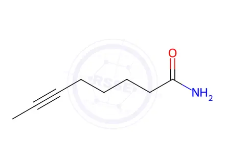 Chemical structure of Oct-6-ynamide