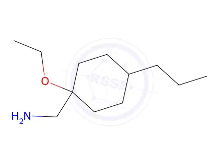 Chemical structure of (1-Ethoxy-4-propylcyclohexyl)methanamine