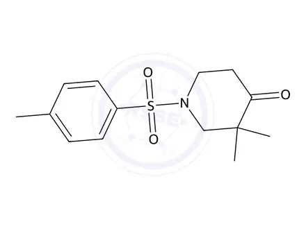 Chemical structure of 3,3-Dimethyl-1-tosylpiperidin-4-one