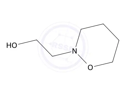 Chemical structure of 2-(1,2-Oxazinan-2-yl)ethan-1-ol