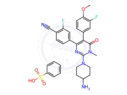 Chemical structure of Cc90011 Besylate