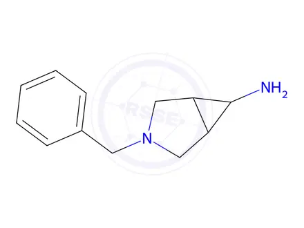 Chemical structure of 3-benzyl-3-azabicyclo[3.1.0]hexan-6-amine