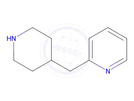 Chemical structure of 2-(piperidin-4-ylmethyl)pyridine