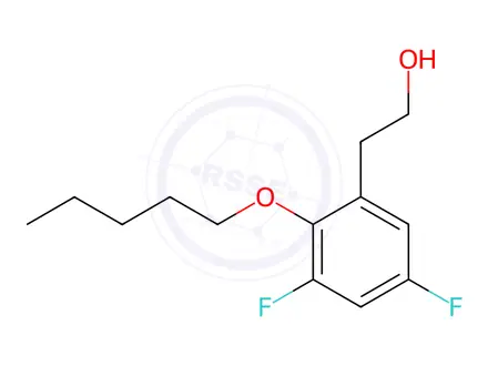 Chemical structure of 2-(3,5-Difluoro-2-(pentyloxy)phenyl)ethan-1-ol