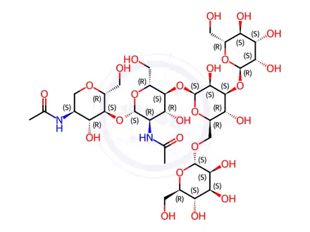 Chemical structure of Acetic acid (20S,25R)-26-hydroxy-16,22-dioxocholest-5-en-3β-yl ester