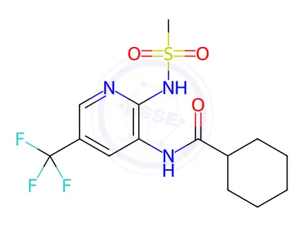 Chemical structure of Fuzapladib Impurity 6